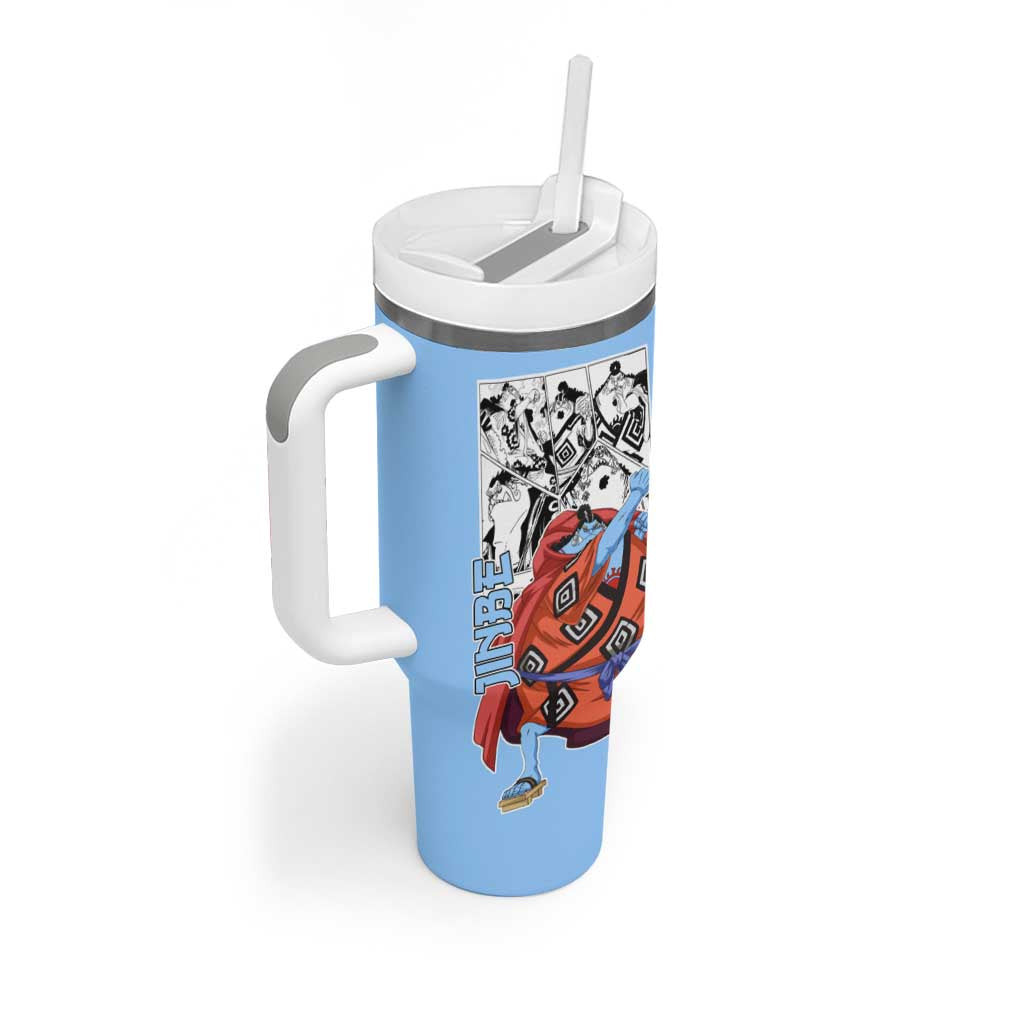 Jinbe One Piece Tumbler With Handle Anime Mix Manga Style