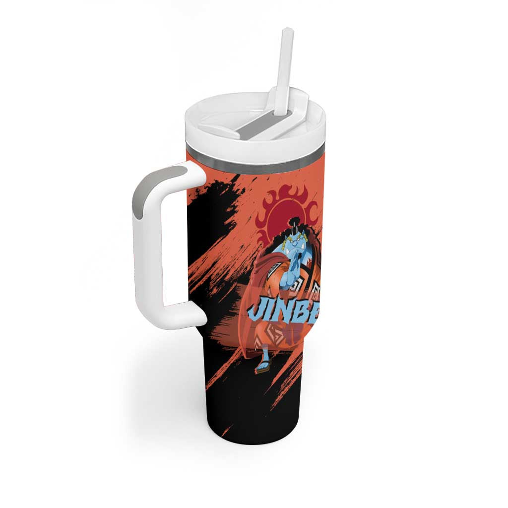 Jinbe One Piece Tumbler With Handle Anime Style