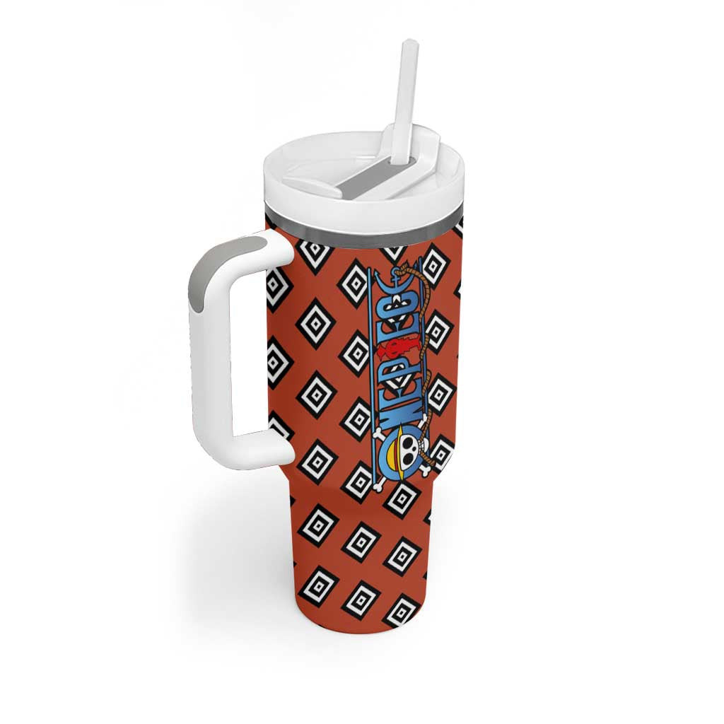 Jinbei One Piece Tumbler With Handle Anime Uniform Style