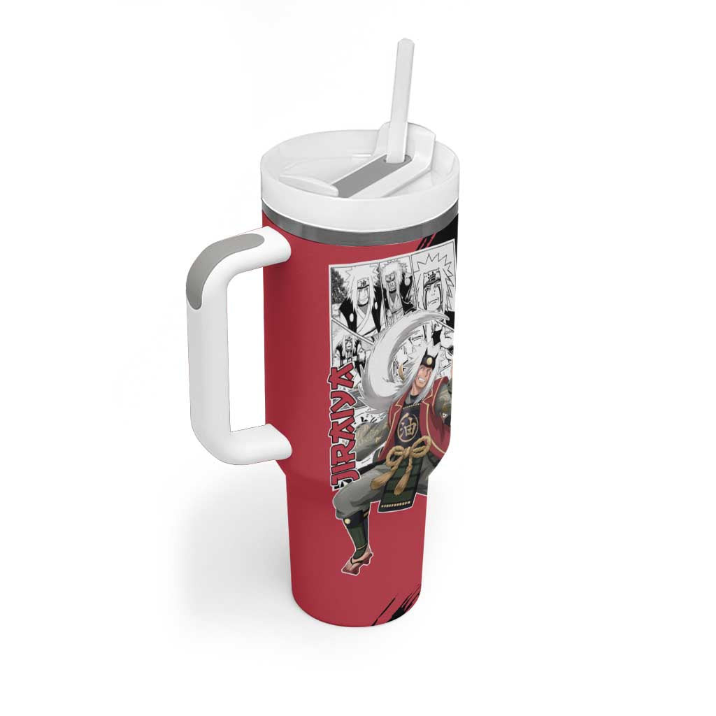 Jiraiya Naruto Tumbler With Handle Anime Mix Manga Style