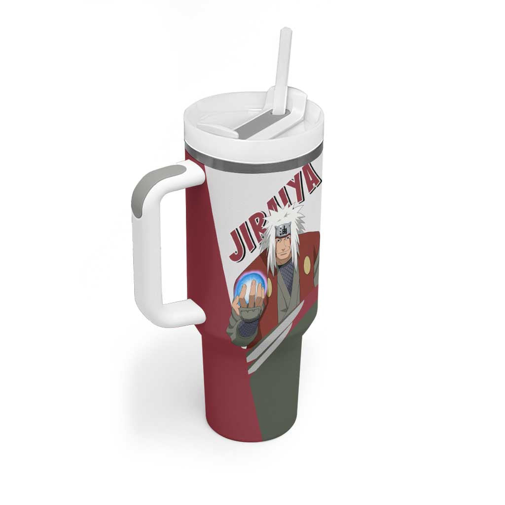 Jiraiya Naruto Tumbler With Handle Anime Style