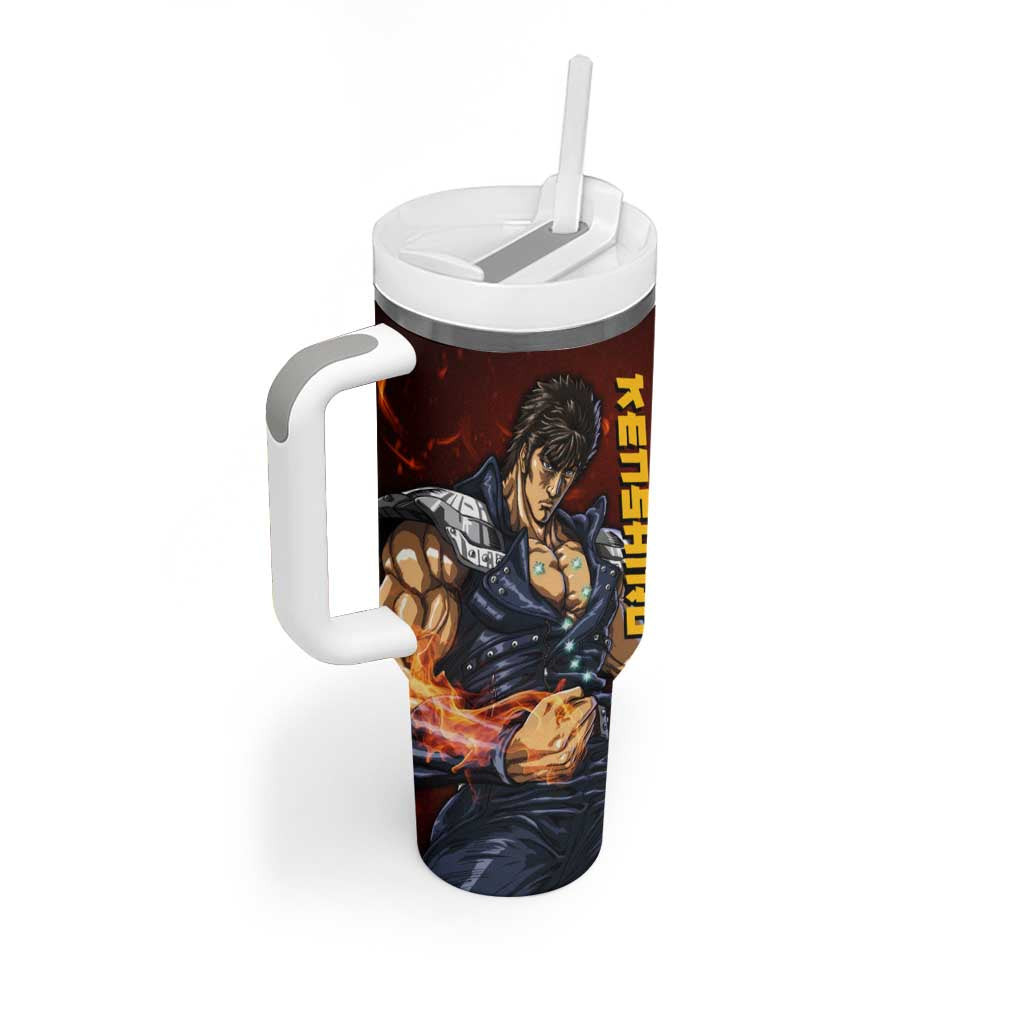 Kenshiro Fist Of The North Star Tumbler With Handle Anime Style