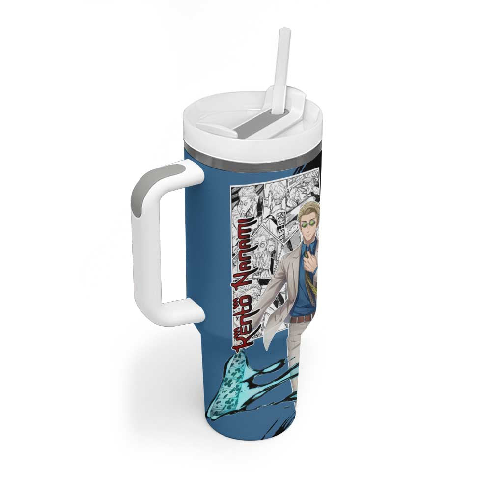 Kento Nanami Jujusu Kaisen Tumbler With Handle Anime Mix Manga Style