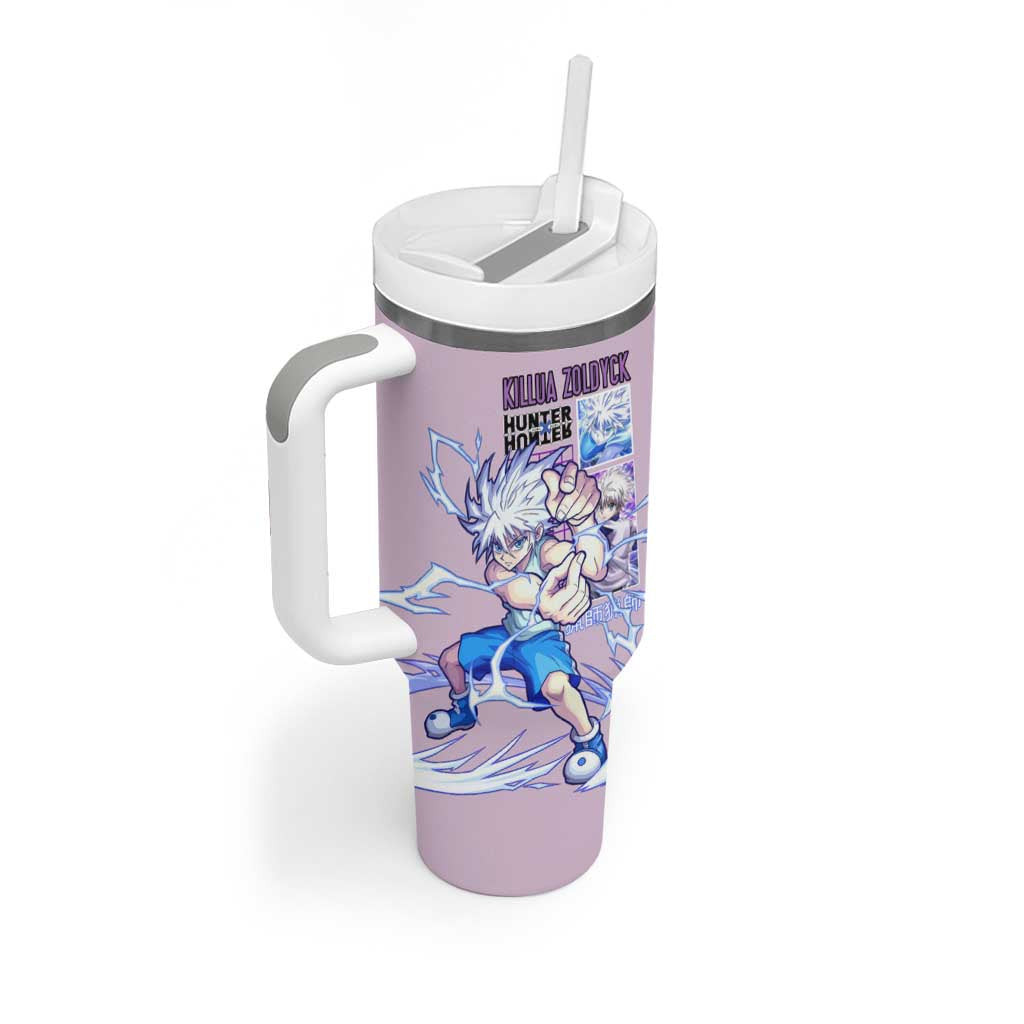 Killua Zoldyck V3 Hunter X Hunter Tumbler With Handle Anime Style