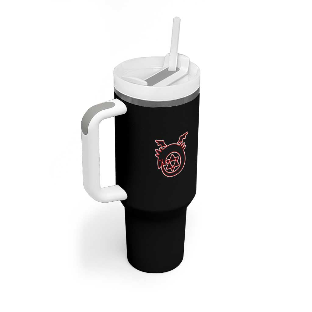 King Bradley Fullmetal Alchemist Tumbler With Handle Anime Style