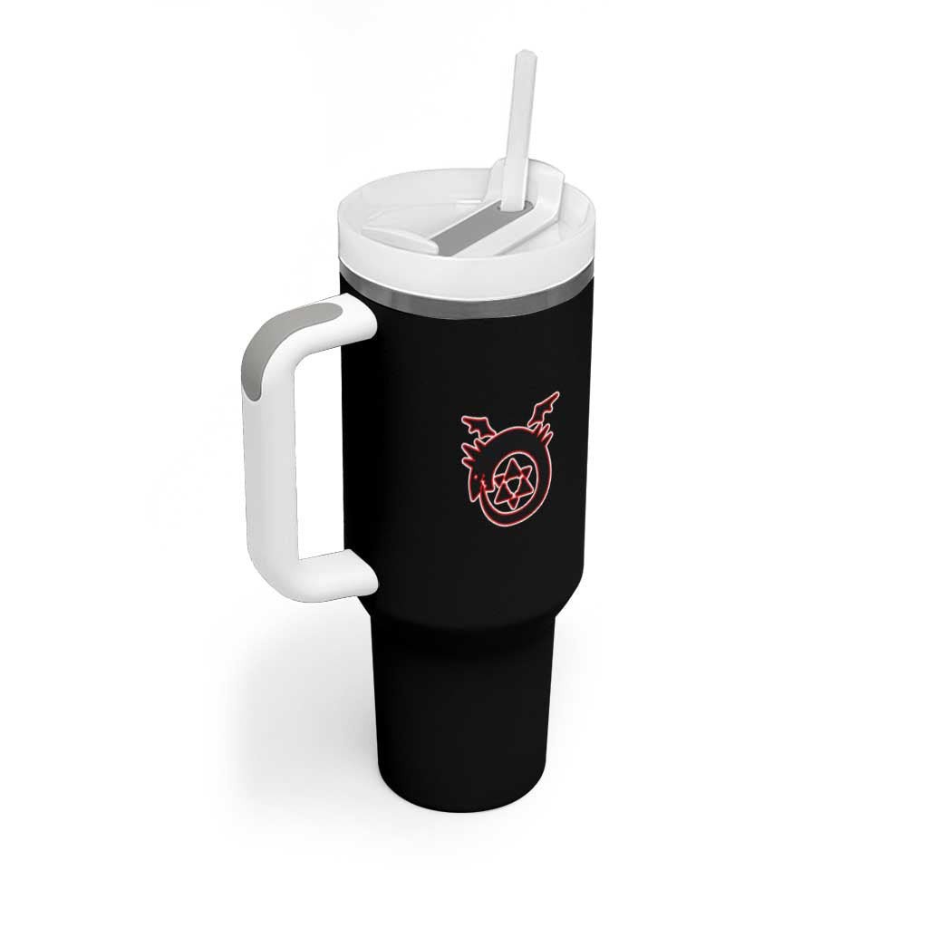 King Bradley Fullmetal Alchemist Tumbler With Handle Anime Style