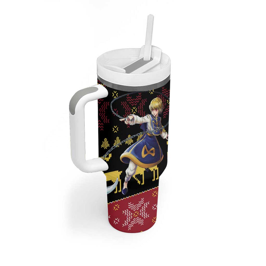 Kurapika Hunter X Hunter Tumbler With Handle Anime Mix Christmas Style