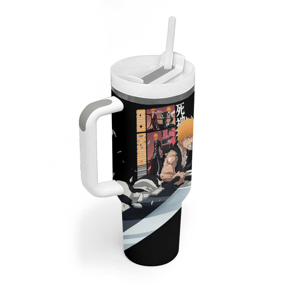 Kurosaki Ichigo Tybwa V3 Bleach Tumbler With Handle Anime Style