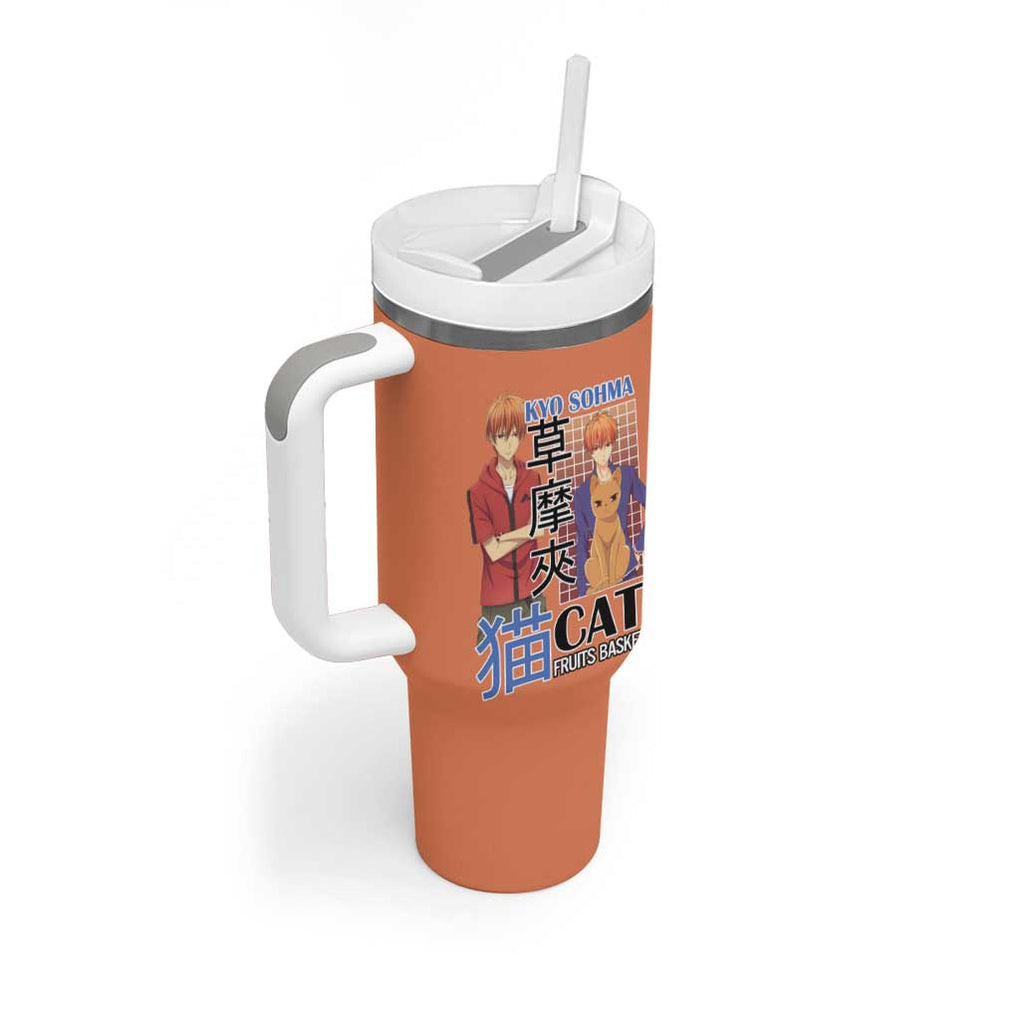 Kyo Sohma Fruits Basket Tumbler With Handle Anime Style