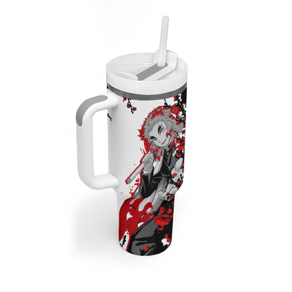 Kyojuro Rengoku Demon Slayer Tumbler With Handle Anime Japan Style