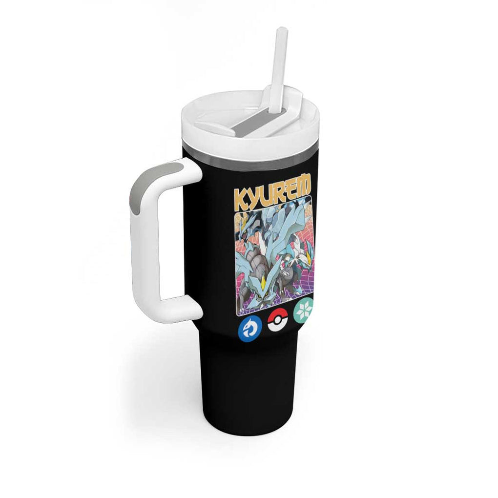 Kyurem Poke Tumbler With Handle Japan Anime Style
