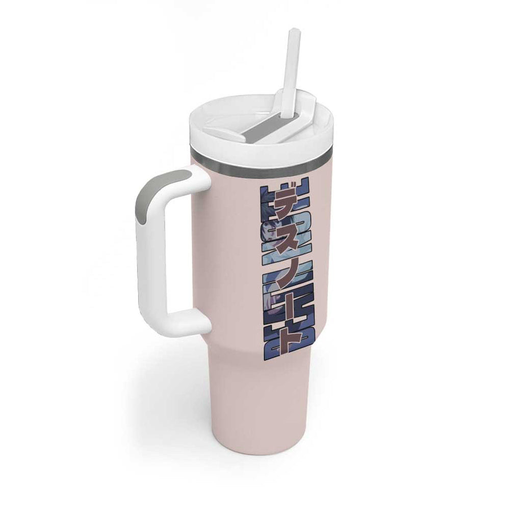 L Death Note Tumbler With Handle Anime Style