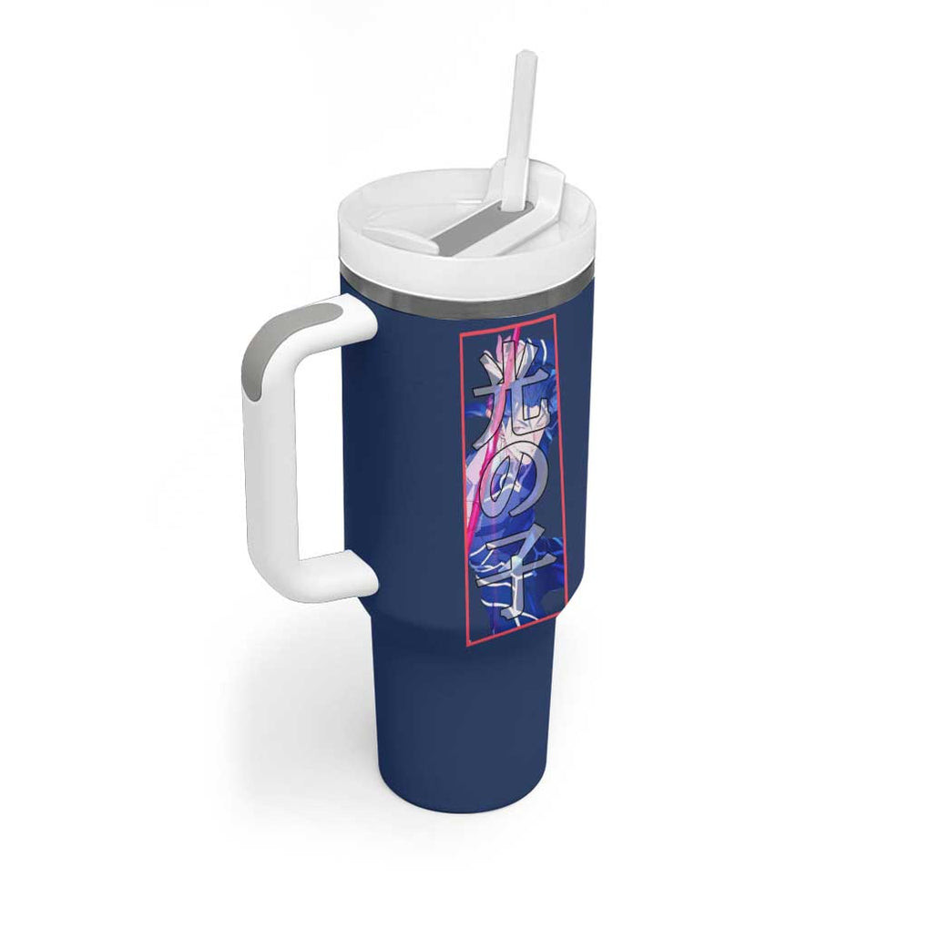 Lancer Fate Stay Night Unlimited Blade Works Tumbler With Handle Anime Style