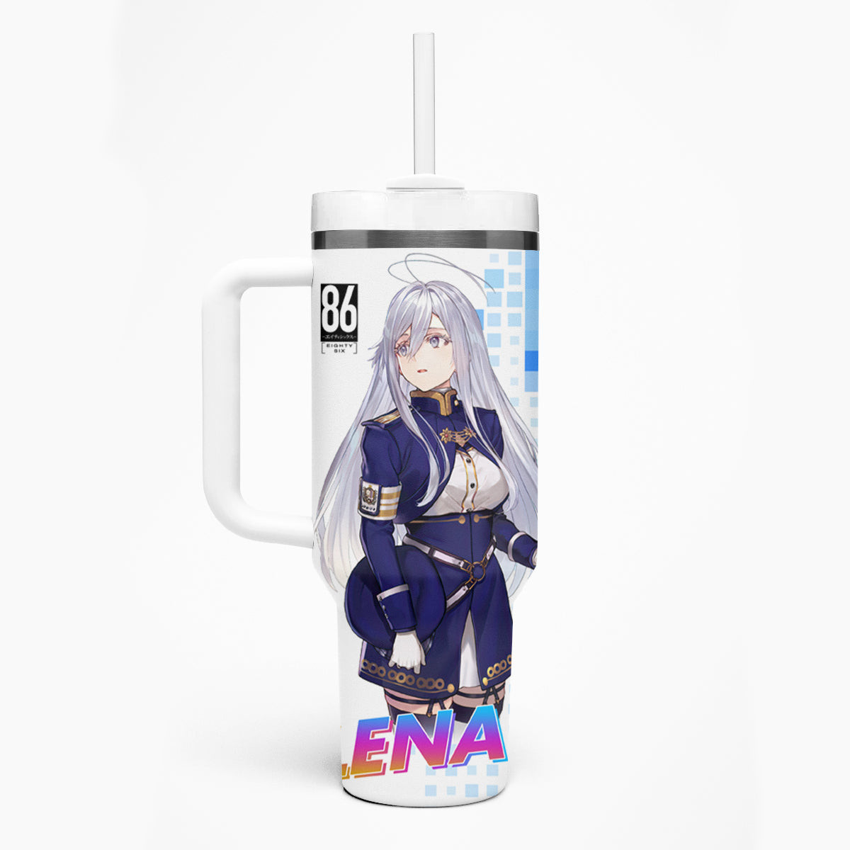 Lena Vladilena Milize Tumbler With Handle Anime Style