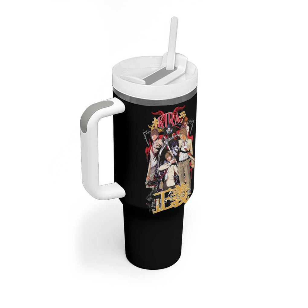 Light Yagami V2 Death Note Tumbler With Handle Japan Anime Style