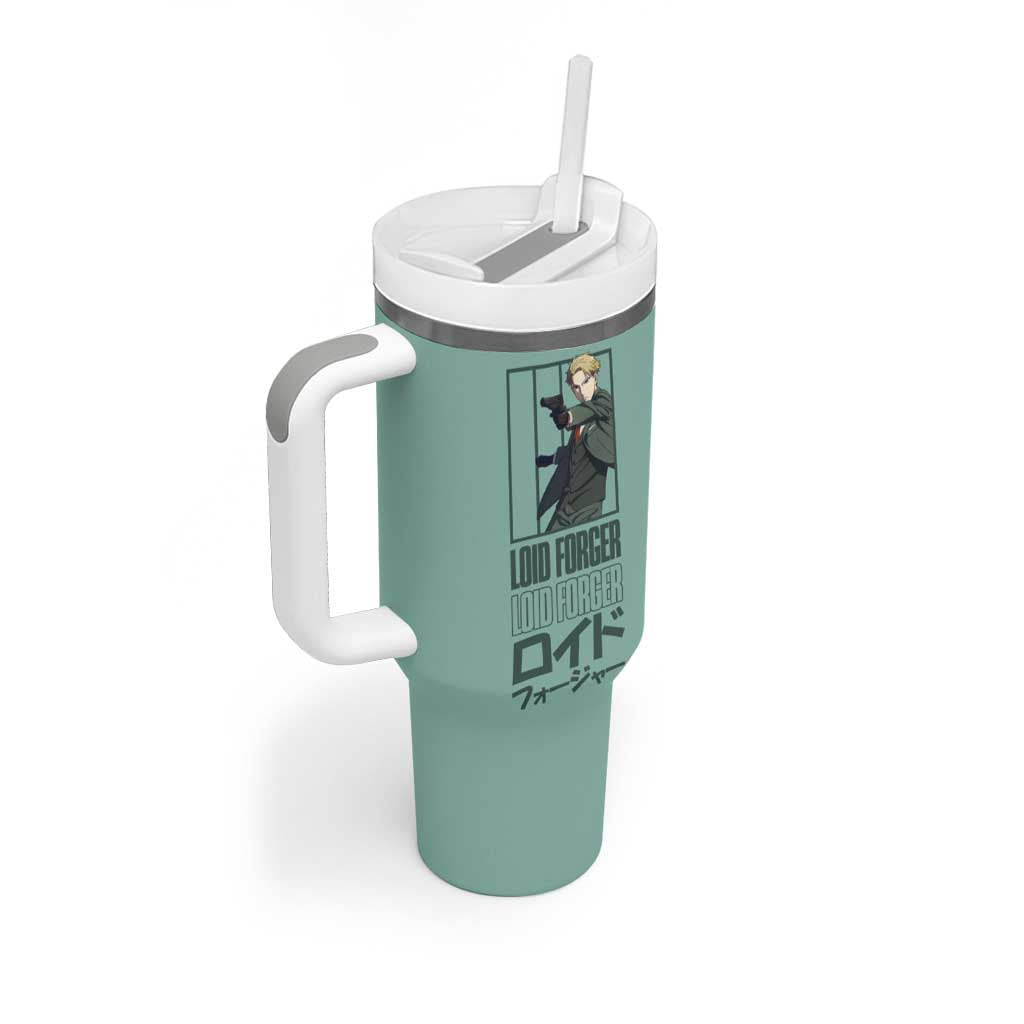 Loid Forger Spy X Family Tumbler With Handle Anime Style