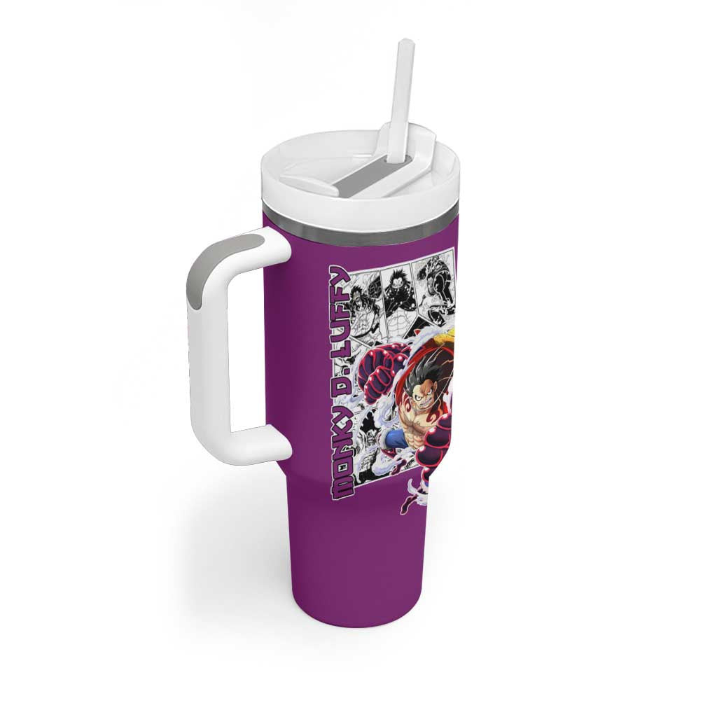 Luffy Gear 4 One Piece Tumbler With Handle Anime Mix Manga Style