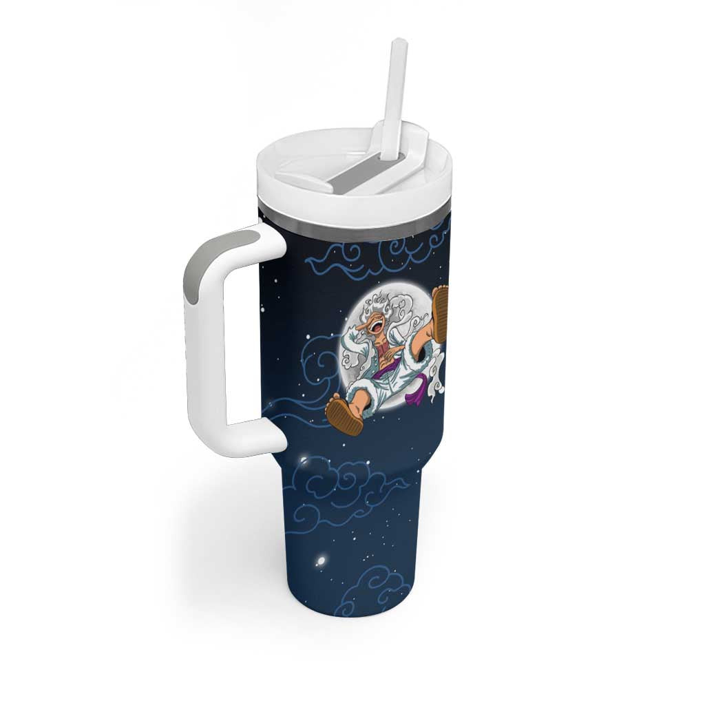 Luffy Gear 5 V2 One Piece Tumbler With Handle Anime Style