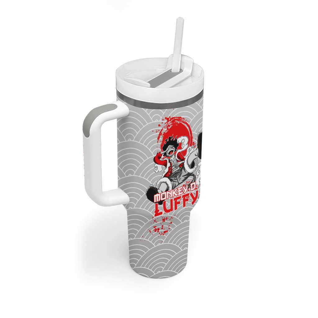 Luffy One Piece Tumbler With Handle Anime Style