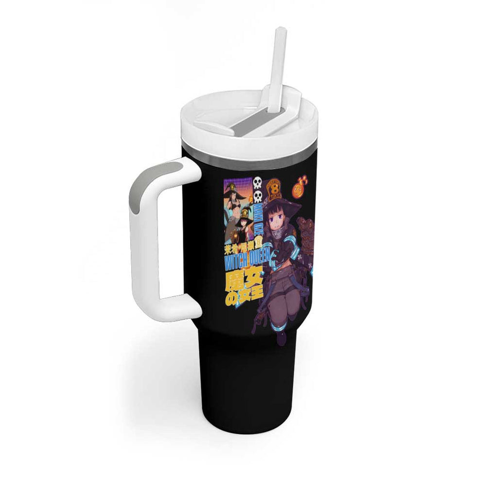 Maki Oze Fire Force Tumbler With Handle Japan Anime Style