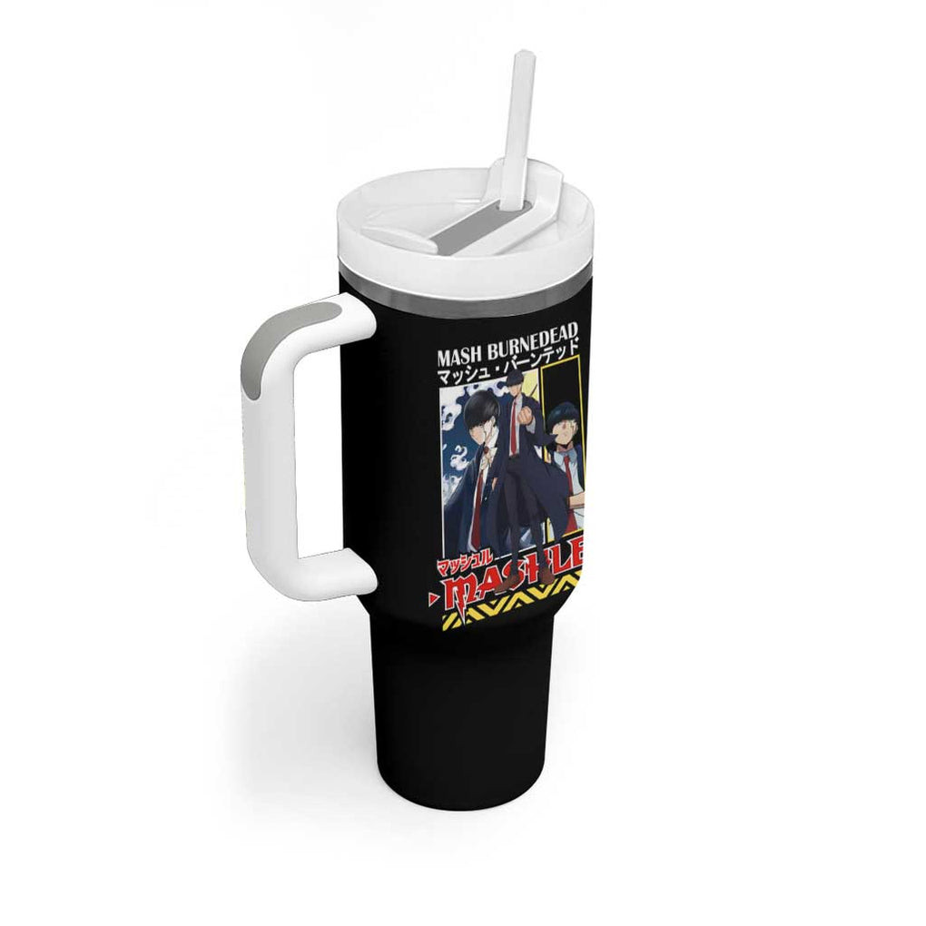 Mash Burnedead Mashle Tumbler With Handle Anime Style