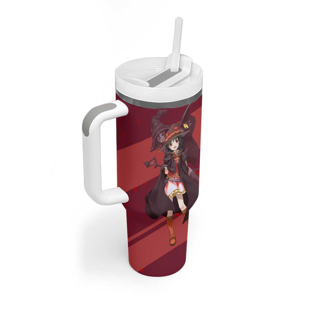 Megumin Konosuba Tumbler With Handle Anime Style