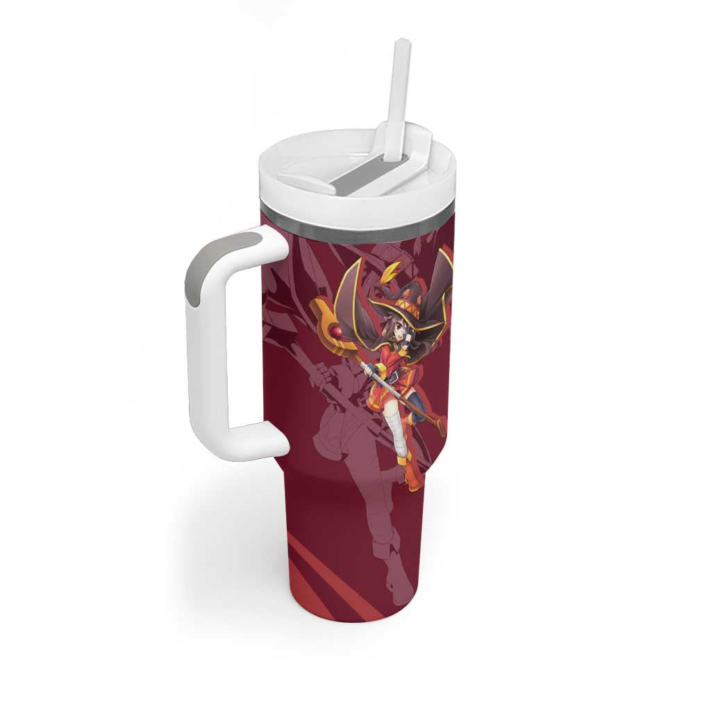 Megumin Konosuba Tumbler With Handle Anime Style