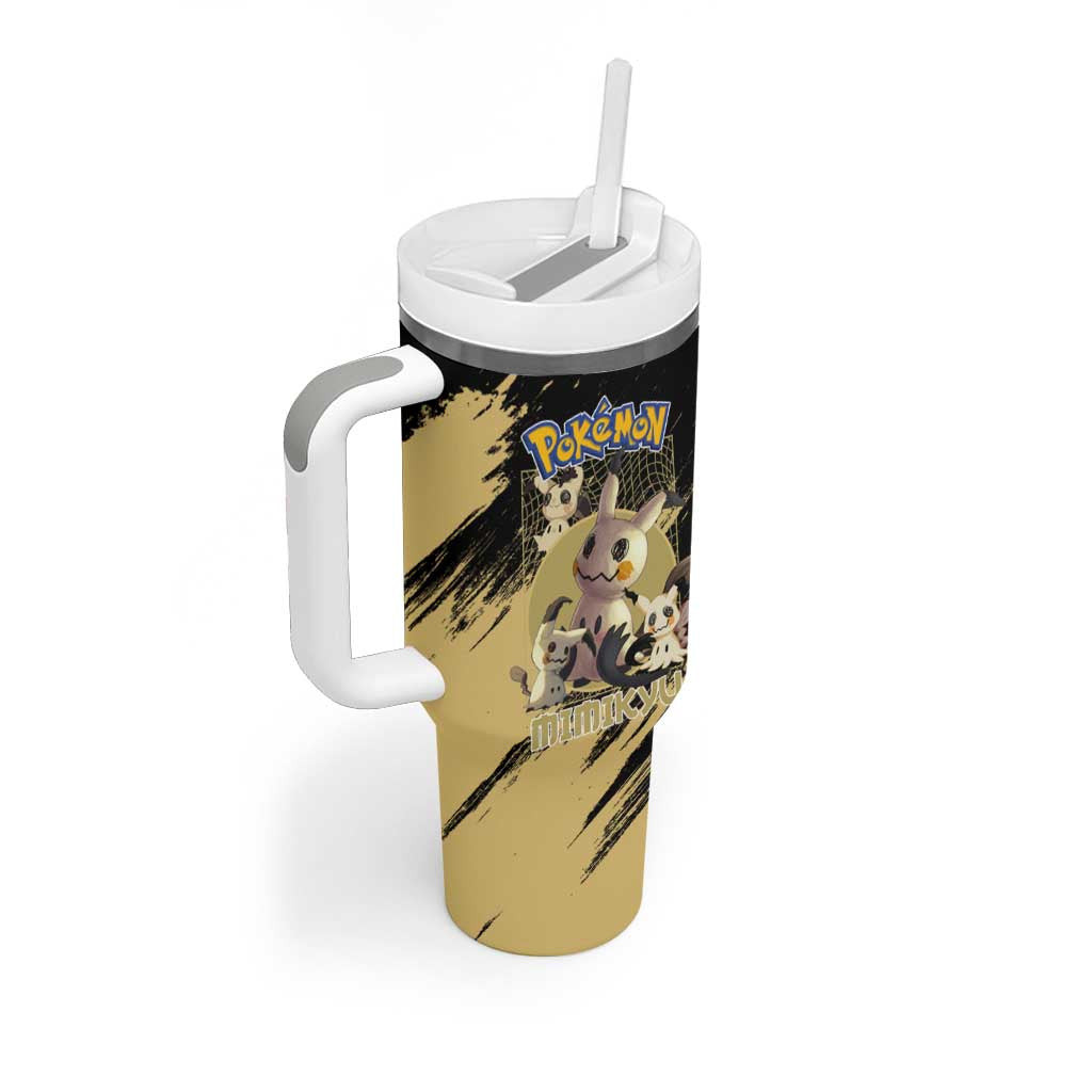 Mimikyu Pokemon Tumbler With Handle Anime Style