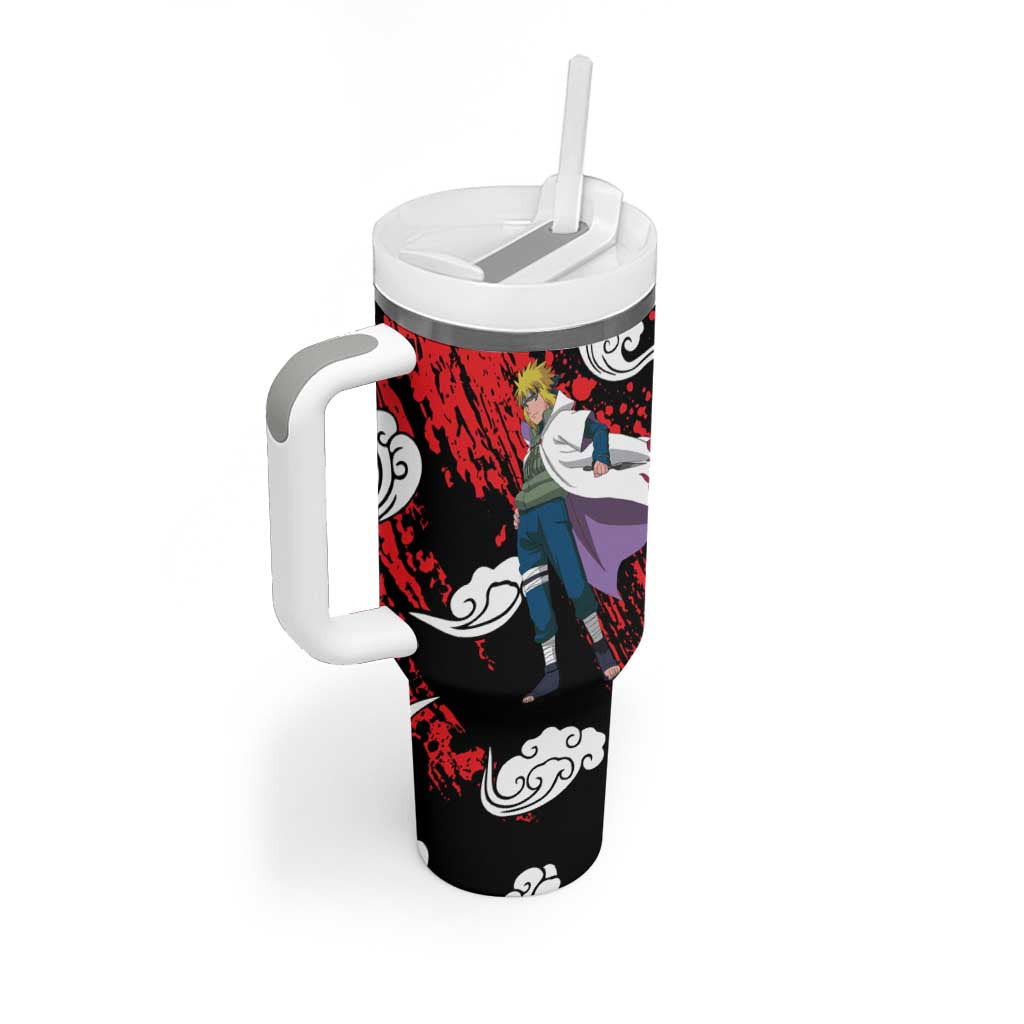 Minato Namikaze Naruto Tumbler With Handle Anime Style
