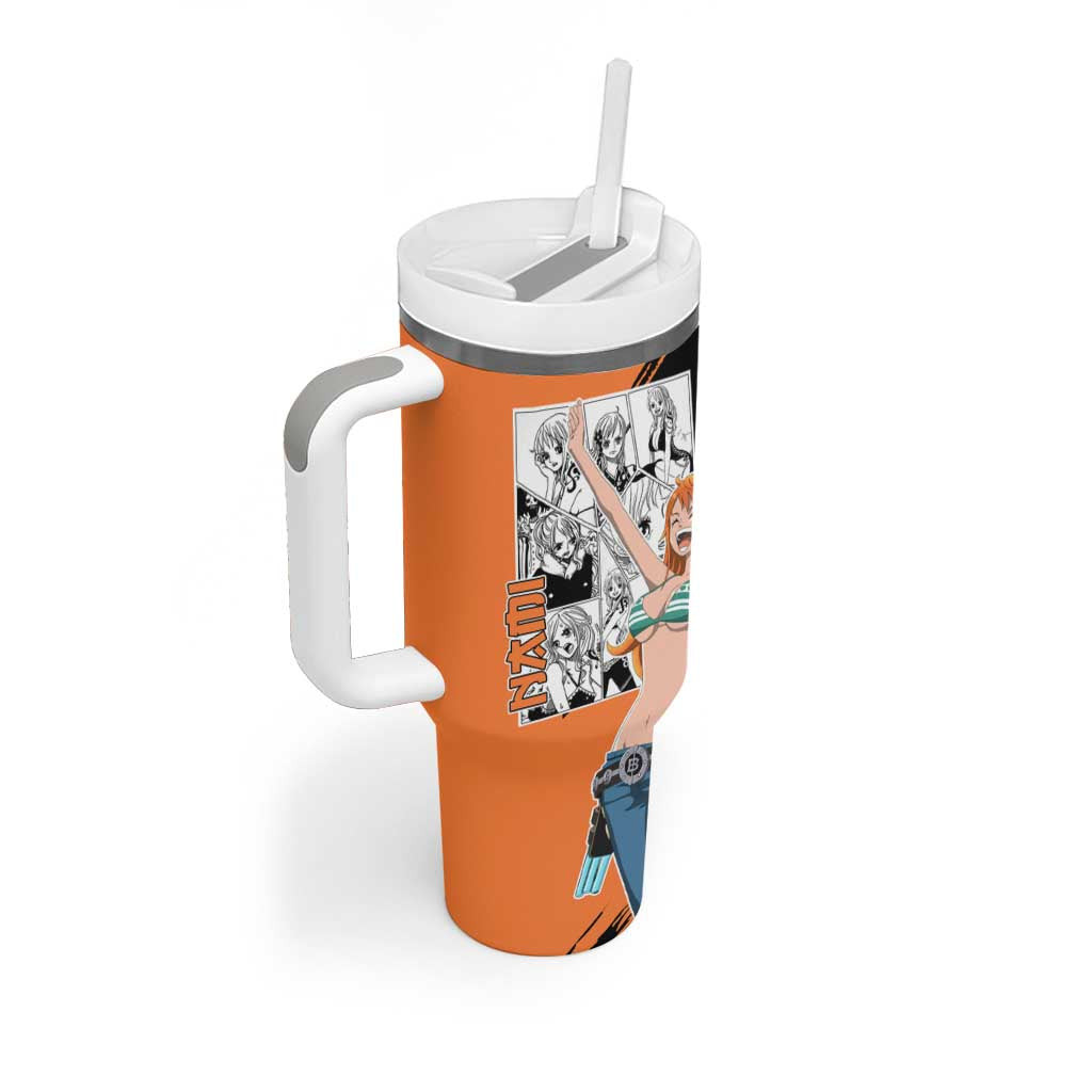 Nami One Piece Tumbler With Handle Anime Mix Manga Style