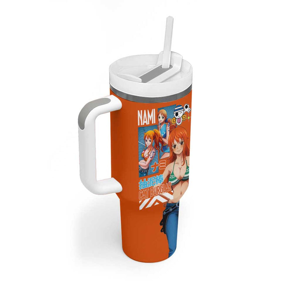 Nami V2 One Piece Tumbler With Handle Anime Style