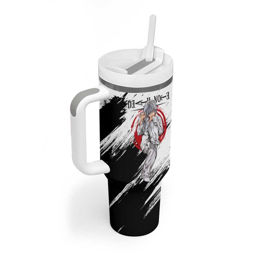 Nate River Death Note Tumbler With Handle Anime Style