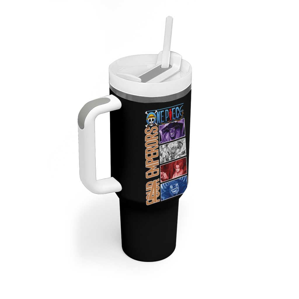 New Yonko One Piece Tumbler With Handle Anime Style