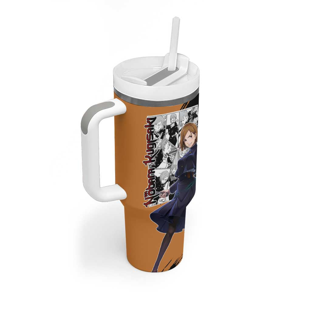 Nobara Kugisaki Jujustu Kaisen Tumbler With Handle Anime Mix Manga Style