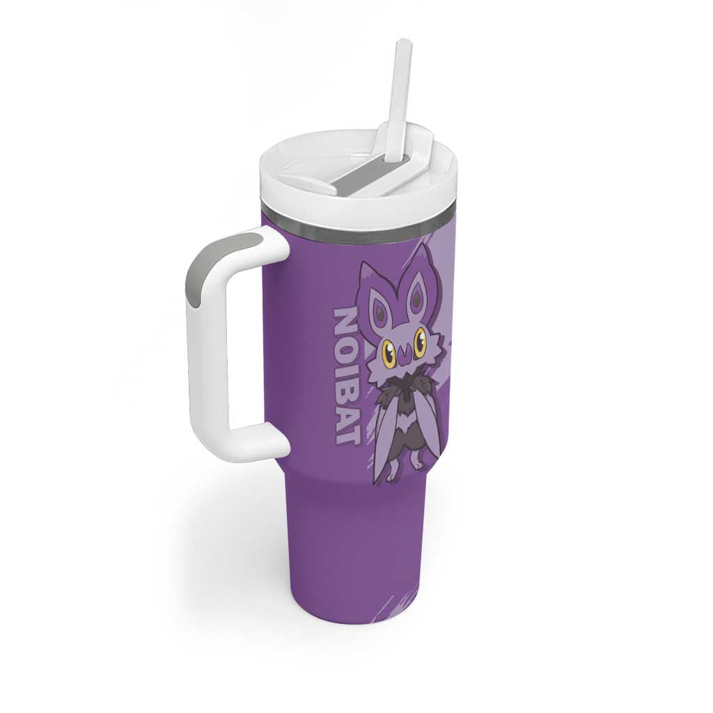 Noibat Pokemon Tumbler With Handle Anime Style