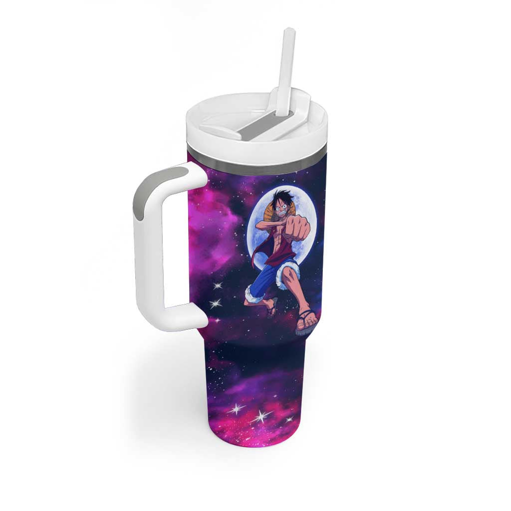 One Piece Lunar Ring Luffy Tumbler With Handle Anime Style