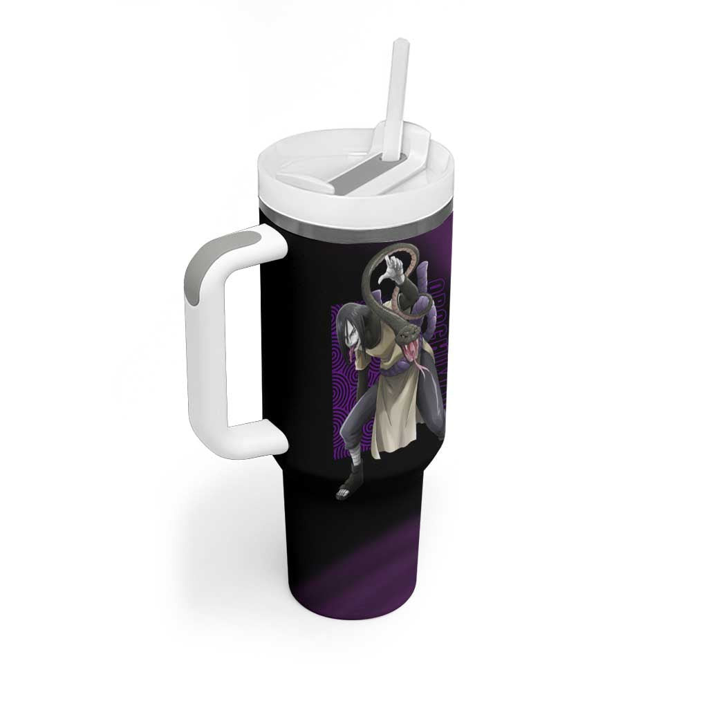 Orochimaru Naruto Tumbler With Handle Anime Style
