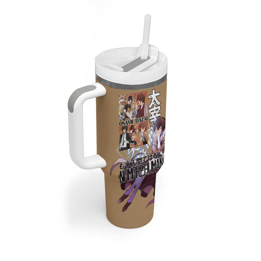 Osamu Dazai Bungou Stray Dogs Tumbler With Handle Anime Style