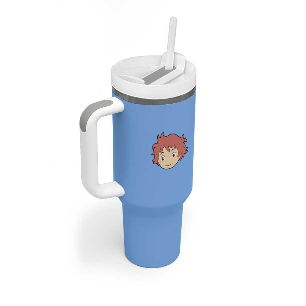 Ponyo Studio Ghibli Tumbler With Handle Anime Style