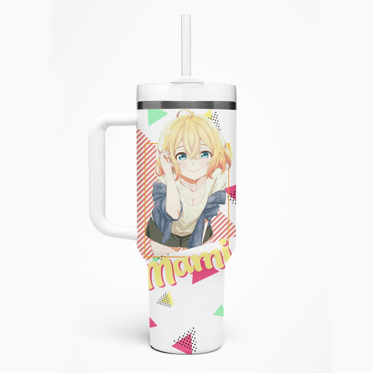 Rent A Girlfriend Mami Nanami Tumbler With Handle Anime Style