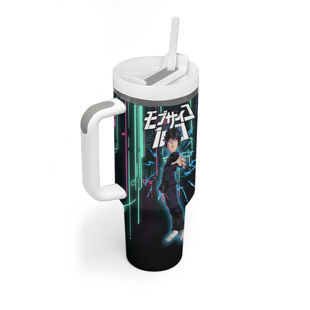 Ritsu Kageyama Mob Psycho 100 Tumbler With Handle Anime Style