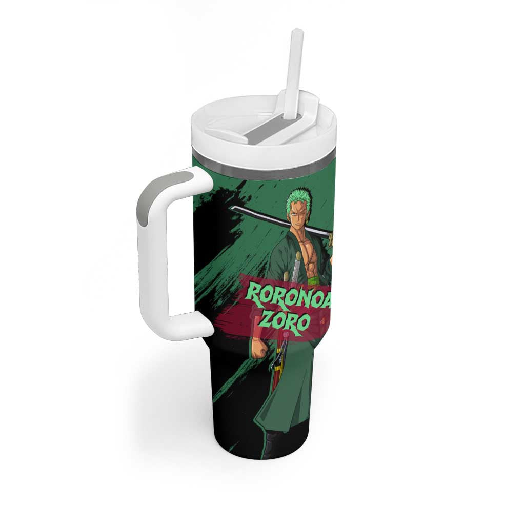 Roronoa Zoro One Piece Tumbler With Handle Anime Style