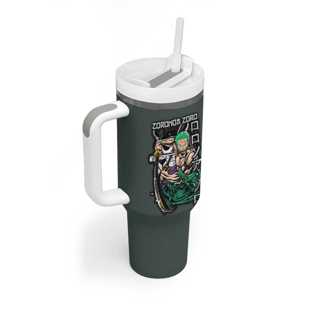 Roronoa Zoro V2 One Piece Tumbler With Handle Anime Style