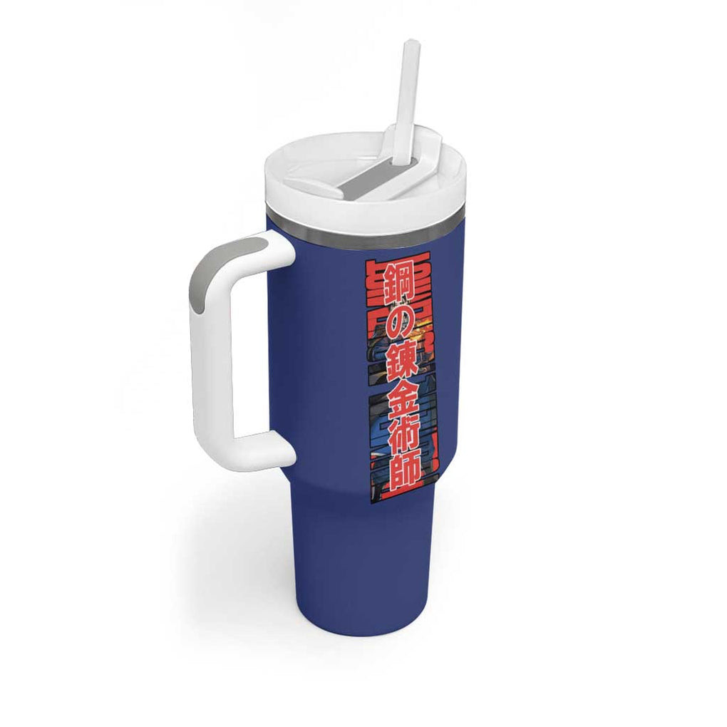 Roy Mustang Fullmetal Alchemist Tumbler With Handle Anime Style