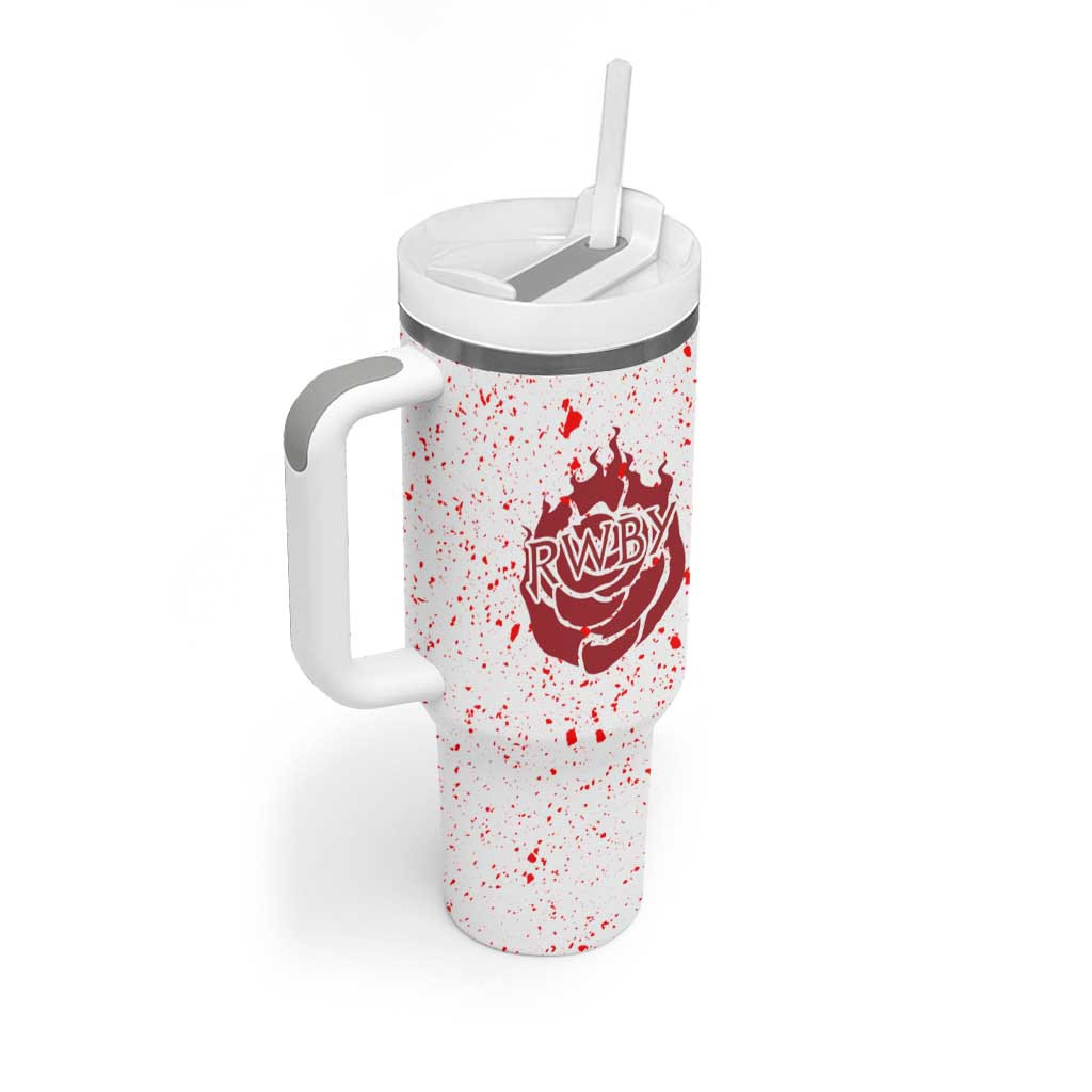 Ruby Rose Rwby Tumbler With Handle Anime Style