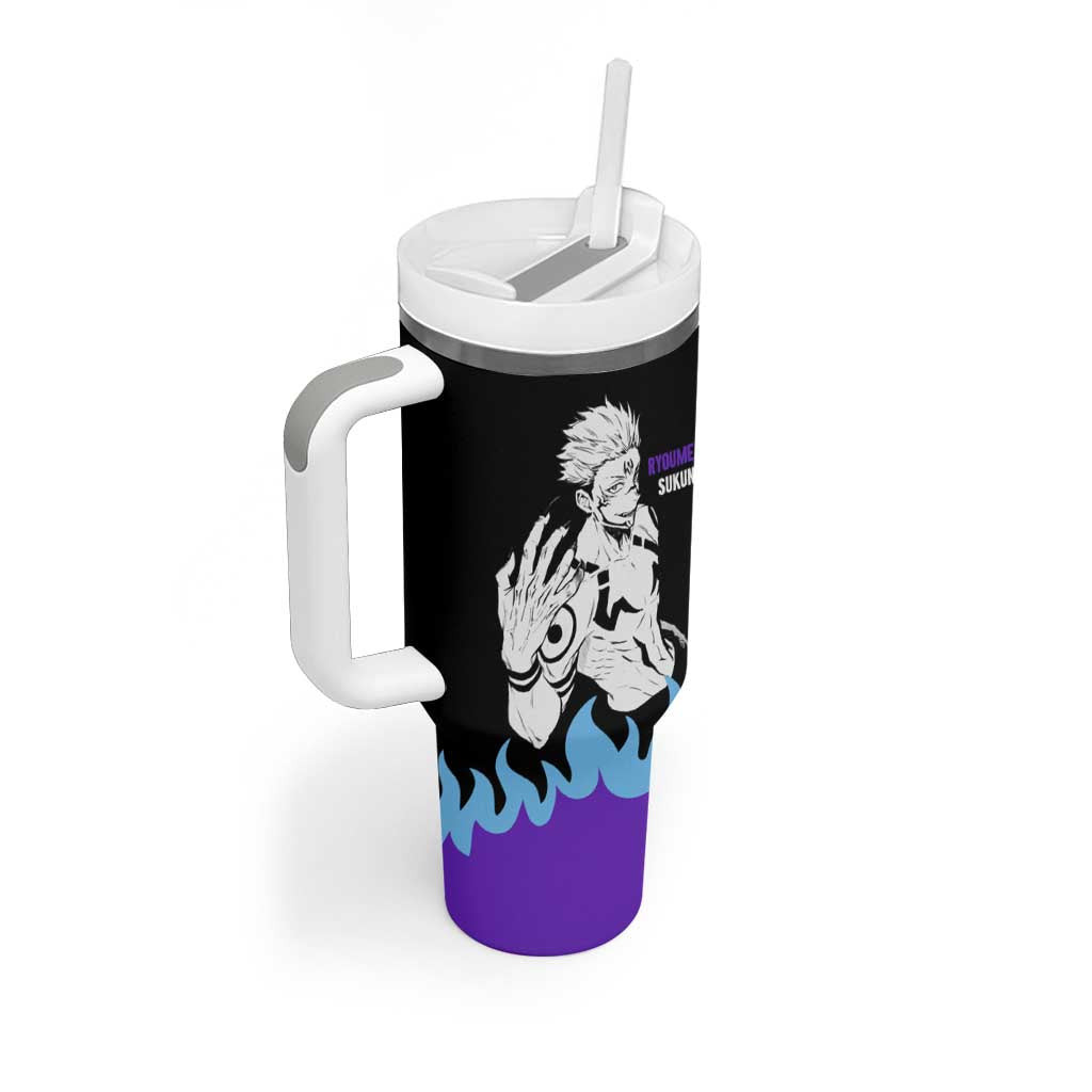 Ryoumen Sukuna Jujutsu Kaisen Tumbler With Handle Anime Style
