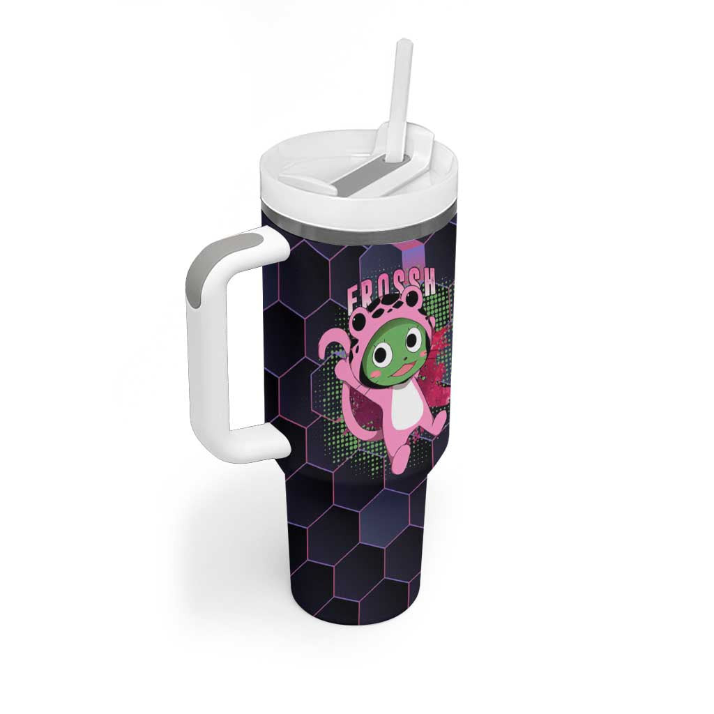 Sabertooth Frosch Fairy Tail Tumbler With Handle Anime Style