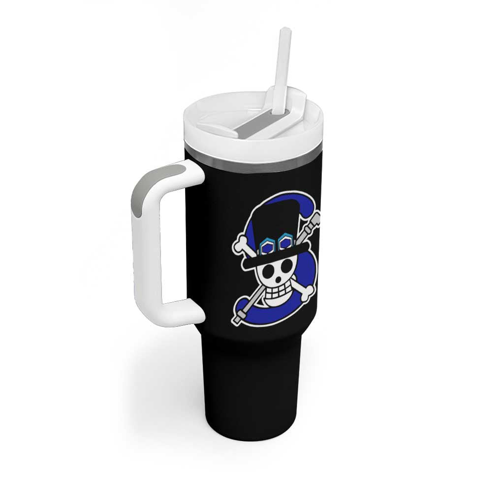 Sabo One Piece Tumbler With Handle Anime Uniform Style