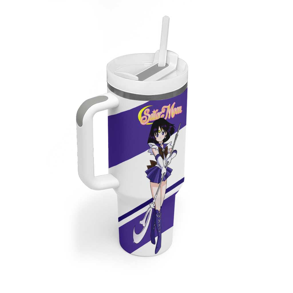 Sailor Saturn Sailor Moon Tumbler With Handle Anime Style