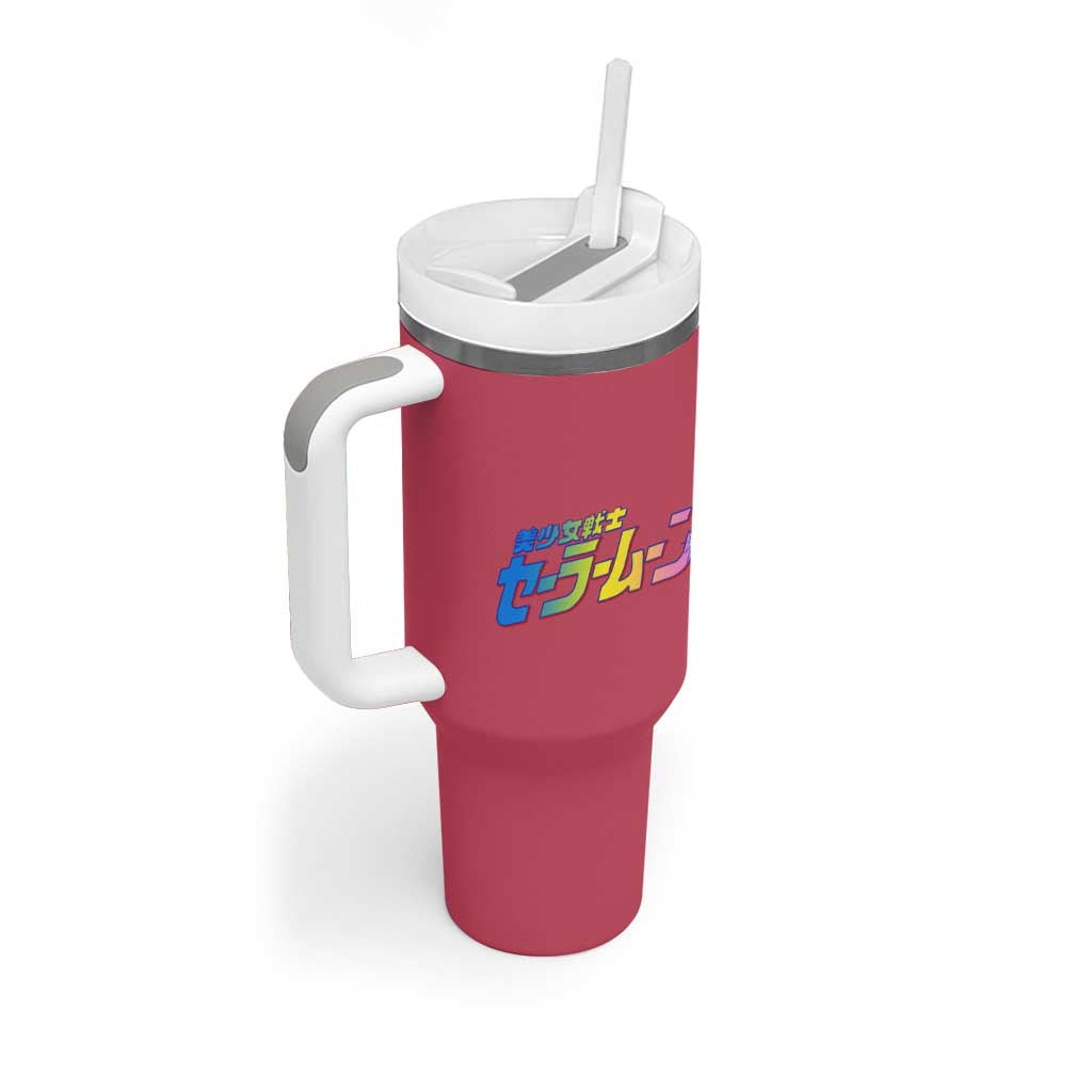 Sailor Scouts Sailor Moon Tumbler With Handle Anime Style